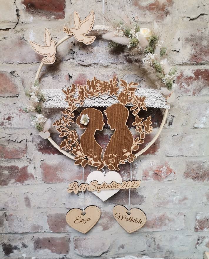 Gravure cadeau mariage